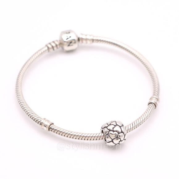 Authentic PANDORA Sterling Silver Multiple Hearts Charm - 790174 - Picture 5 of 12